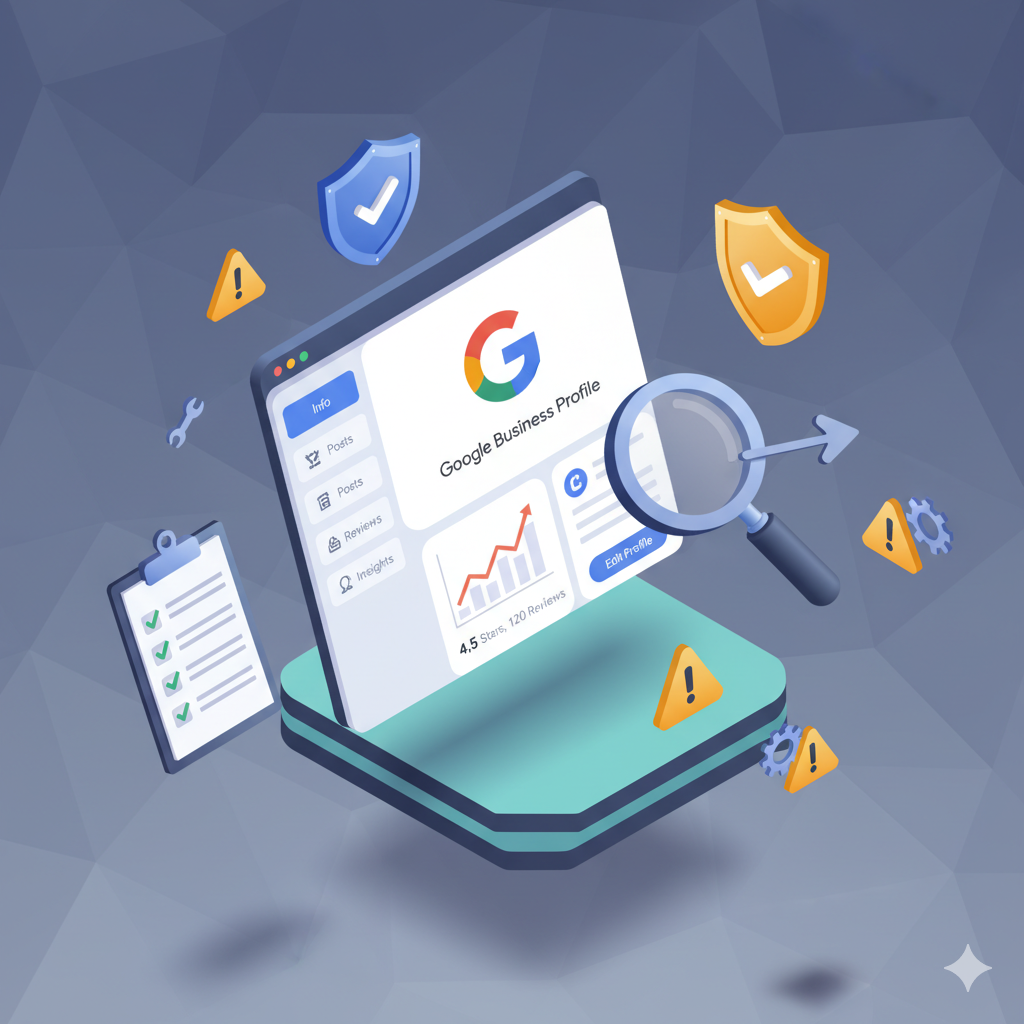 GMB profile audit for local SEO protection
